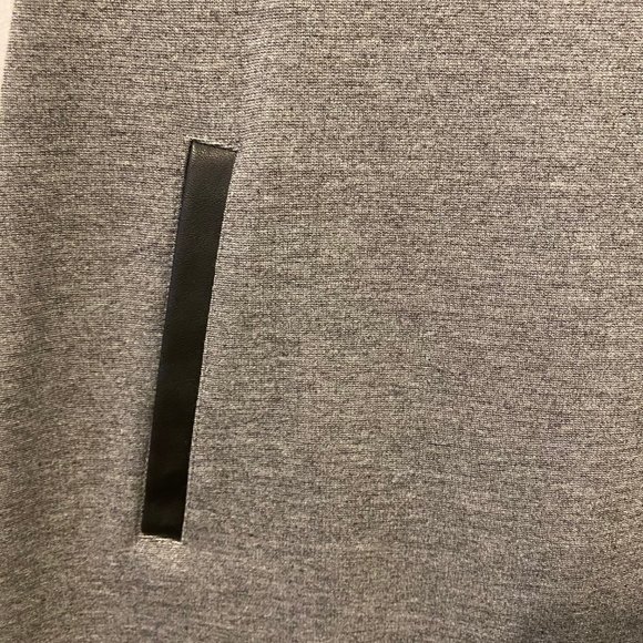 Banana Republic Faux Leather Trim Dress - Picture 2 of 4